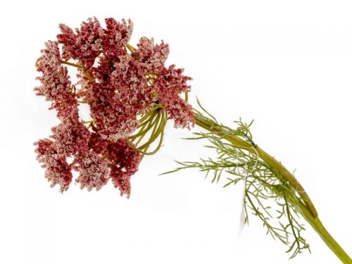 Гілка кропу рожева 80 см (пластик)