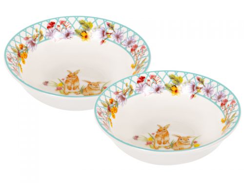 НАБІР САЛАТНИКІВ З 2Х ШТ "FUNNY BUNNY" 16Х5,5СМ