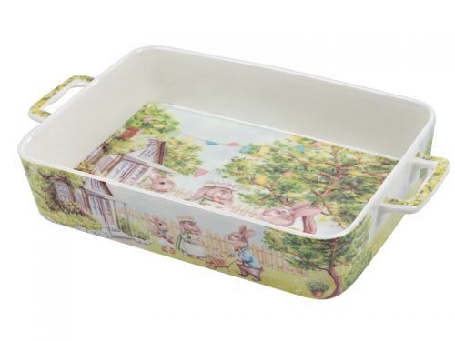 Блюдо для запікання "Кроличі Історіі" 32,5х19х6 см