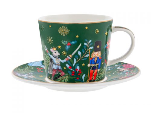 Чайний набір "Green Christmas" 2пр. 220 мл