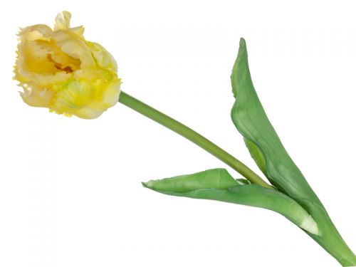 Тюльпан жовтий 47 см (шовк штучний)