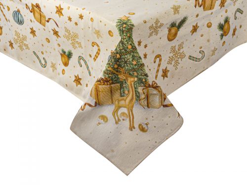 Скатерть "Різдвяна історія"/Baloo Lurex,  140х180см