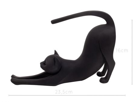 Фігурка декоративна «Кішка» 23,5х5,9х16,1 см