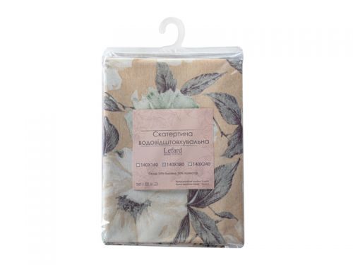 Скатертина водовідштовхувальна "Magic" м'ята 140х140см