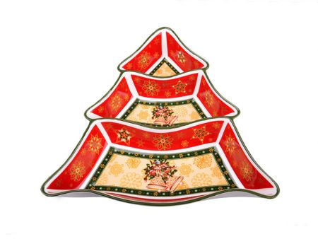 Менажница Christmas Collection 24х24х5 см.