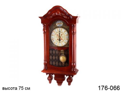 Годинник настінний кварцевий без елементів живлення, 37х75 см