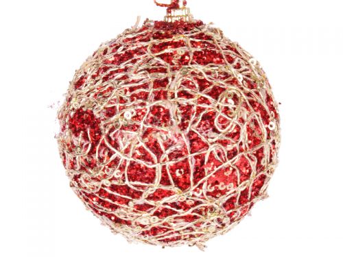 Набір ялинкових кульок 3шт, 8см.