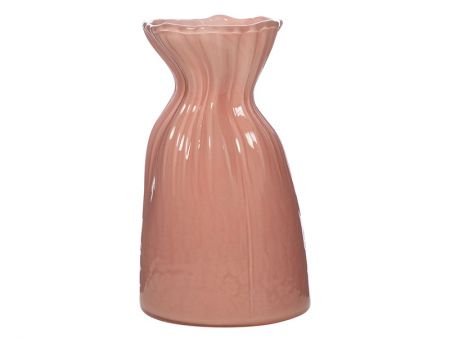 Ваза Ellen pink h20,5 d 12 см