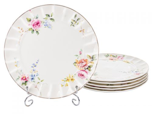 Набір тарілок  6 шт. 26 см. (фабричний дефект, подряпини)