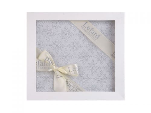 Ранер з срібним люрексом "Сніжинка" 40х100 см