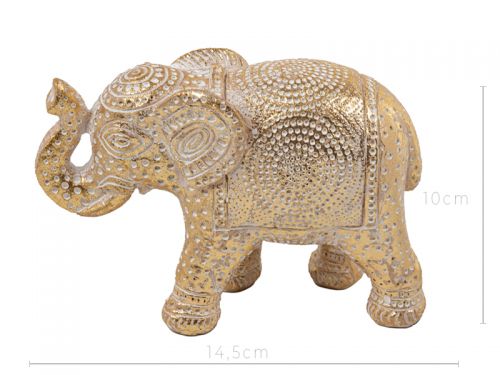 Фігурка декоративна «Слон» 14,5х6х10 см