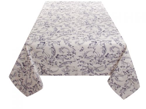 Скатертина водовідштовхувальна "Ornamental" сірий 140х140см