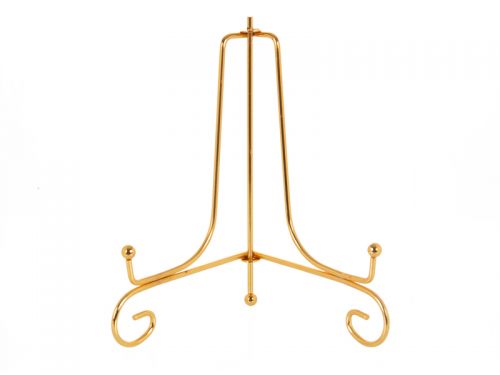 Підставка для декор.тарілок 17 см. золото