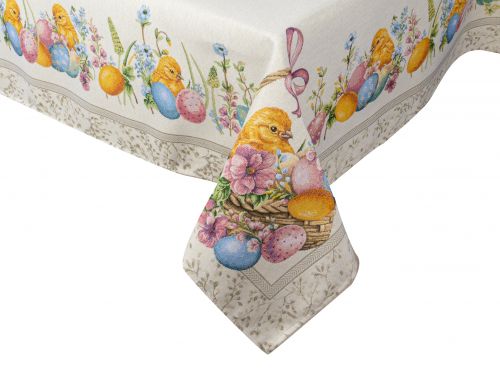 Скатертина гобелен "Великоднє диво"/Chick 140х180см