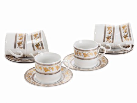 ЧАШКА\БЛЮДЦЕ 6 ПЕР \12 ПРЕДМЕТІВ ТМ MZ ЧЕХІЯ