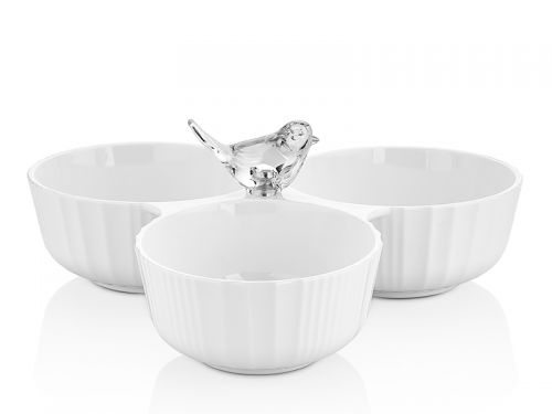 Блюдо для снеків "Пташка" акрилова