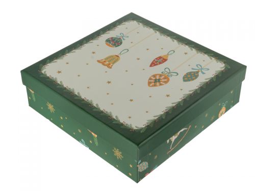 Набір тарілок "White Christmas" 6 шт 19 см