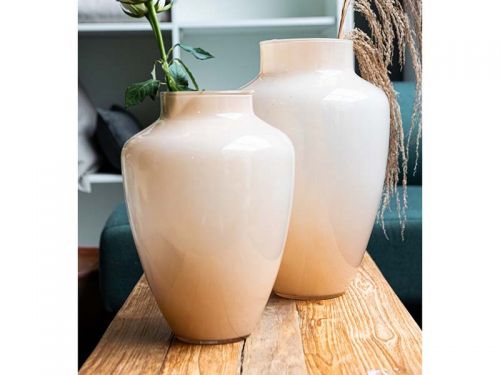 Ваза Olaf Beige h37 d 24 см