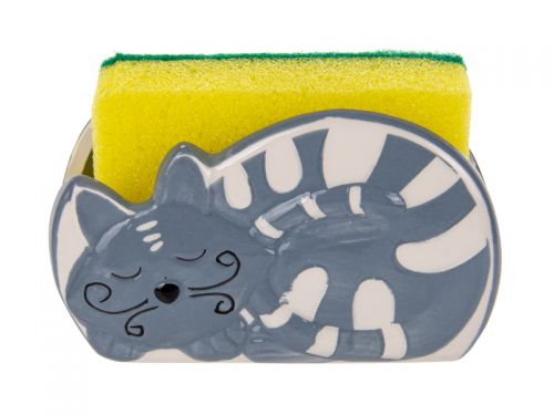 Підставка під губку "Котик" 12,5х6х8см