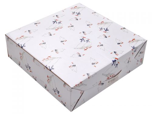 Набір тарілок "Гусі" 6 шт. 26 см.