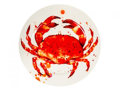 Набір тарілок "Red Shells" 2 шт 27 см