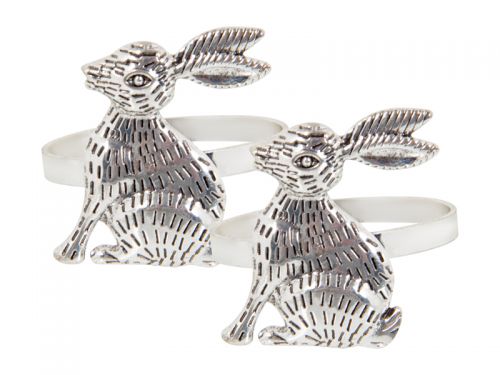 Набір кілець для серветок з 2-х шт 4,5 см діам (метал)