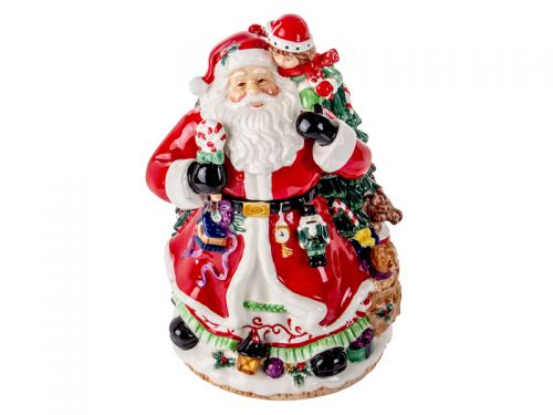 Цукерниця "Дід Мороз", 19х19х29 СМ