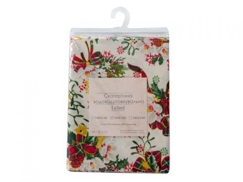 Скатертина водовідштовхувальна "Guest" беж 140х240см