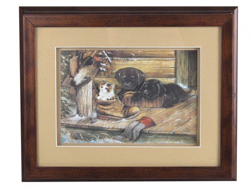 Ключниця "Малята", 31.5x25.5x5 см