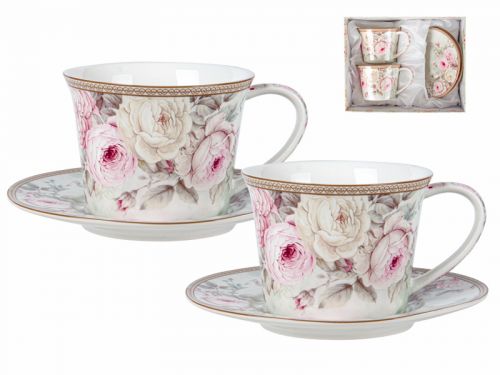 Чайний набір 4пр "Англійська троянда" 220мл