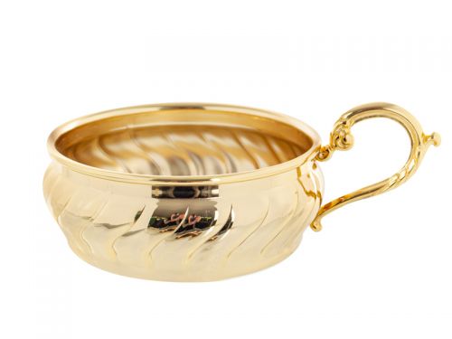 Набір для чаювання на 2 персони, золото 130 мл