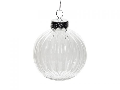 Набір ялинкових прикрас із 4 штук 8 см (пластик)