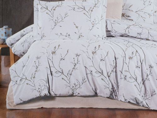 Постільна білизна Ranforce 220x200 см колір Mira