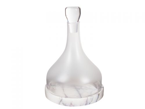 Набір для горілки штоф і 2 чарки (Скло / мармур)