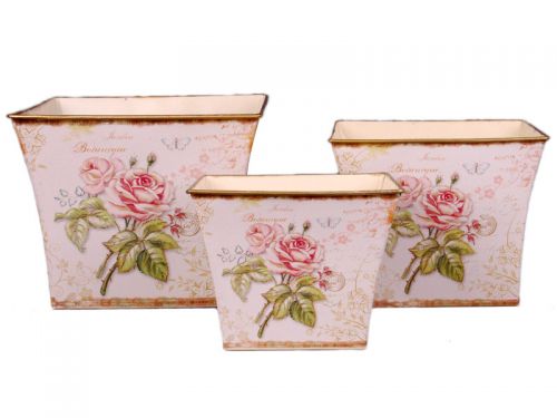 Набір кашпо 3 шт.: 11,13,16 см