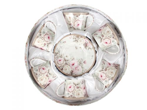 Чайний набір 12пр "Англійська троянда" 220мл