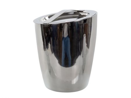 ВІДРО ДЛЯ ЛЬОДУ 15Х15 СМ (нержавіюча сталь)